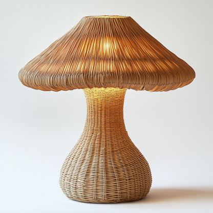 Decorative model room, living room, floral art, niche bedroom, French retro, entrance hall, Wabi-sabi style, modern and simple, mushroom lamp - Image 2