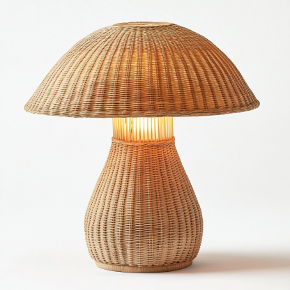 10 Wabi-sabi style homestay desk lamp, Chinese retro bedroom, study, living room side cabinet decoration, Handmade bedside lamp - Image 3