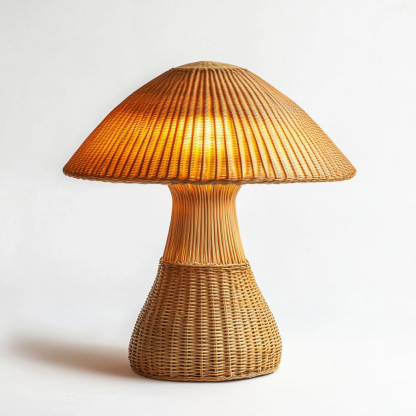 Decorative model room, living room, floral art, niche bedroom, French retro, entrance hall, Wabi-sabi style, modern and simple, mushroom lamp - Image 2