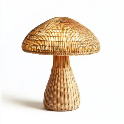 10 Wabi-sabi style homestay desk lamp, Chinese retro bedroom, study, living room side cabinet decoration, Handmade bedside lamp - Image 2