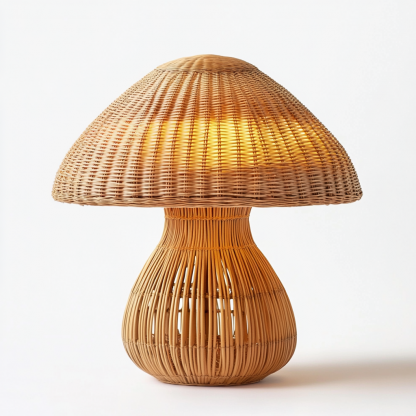 Decorative model room, living room, floral art, niche bedroom, French retro, entrance hall, Wabi-sabi style, modern and simple, mushroom lamp - Image 4