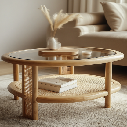 The traditional Chinese-style dining side cabinet, coffee table, long table, coffee table, and large board of the Zhongdao Tai Hotel in the homestay exude a sense of light luxury and high-end - Image 5