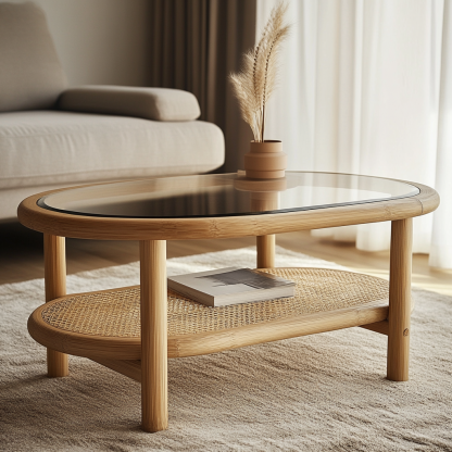 The traditional Chinese-style dining side cabinet, coffee table, long table, coffee table, and large board of the Zhongdao Tai Hotel in the homestay exude a sense of light luxury and high-end - Image 4