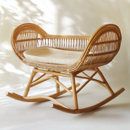 Outdoor garden, high backrest, adjustable seat, small-sized simple children's leisure chair, homestay baby crib - Image 9