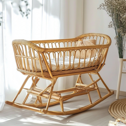 Outdoor leisure lounge chair, waterproof and sun-proof, hotel rattan chair, villa courtyard homestay, outdoor rattan woven lying bed - Image 5