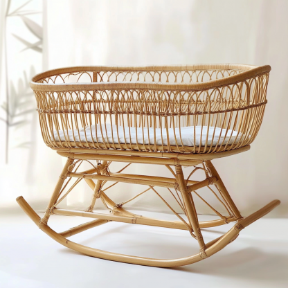 Outdoor leisure lounge chair, waterproof and sun-proof, hotel rattan chair, villa courtyard, homestay, outdoor balcony rattan woven lying bed - Image 9