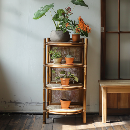 Flower stand, storage rack, balcony ironwork guardrail, hanging flower stand, window sill railing, plant flowerpot stand, succulent and green vine stand - Image 4