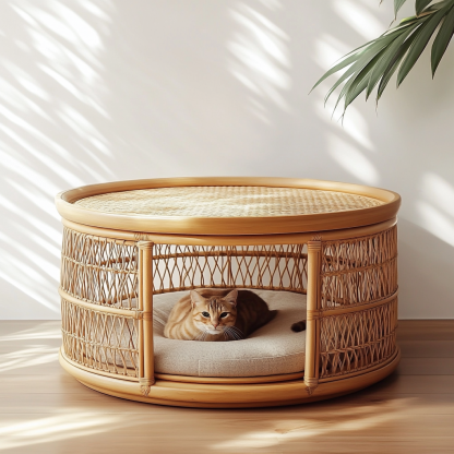 Cat bed sofa, pet sleeping bag, custom-made extra-large luxury outdoor villa sleeping bag - Image 2