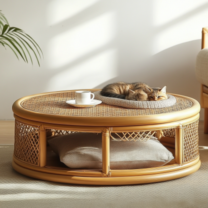 Cat bed sofa, pet sleeping bag, custom-made extra-large luxury outdoor villa sleeping bag - Image 5