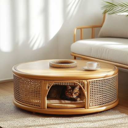 Cat bed sofa, pet sleeping bag, custom-made extra-large luxury outdoor villa sleeping bag - Image 9
