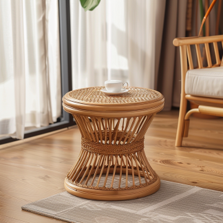 Small table, new Chinese-style tea table, solid wood, Nordic style, modern and simple living room coffee table for small-sized households