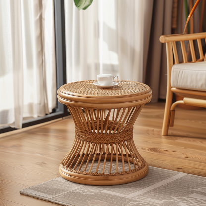 Small table, new Chinese-style tea table, solid wood, Nordic style, modern and simple living room coffee table for small-sized households