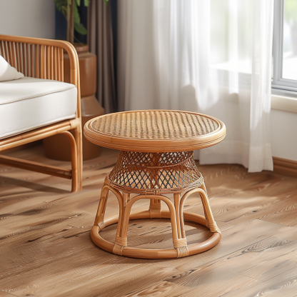 Small table, new Chinese-style tea table, solid wood, Nordic style, modern and simple living room coffee table for small-sized households - Image 2