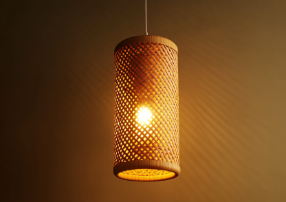 Wabi-sabi style rattan chandelier, living room, dining room, bedroom bedside lamp, modern, simple, light luxury and high-end standing table lamp - Image 8