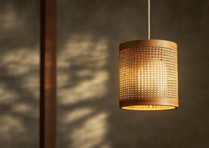 Wabi-sabi style rattan chandelier, living room, dining room, bedroom bedside lamp, modern, simple, light luxury and high-end standing table lamp - Image 7