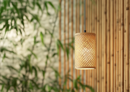 Wabi-sabi style rattan dining room chandelier, living room and bedroom bedside lamp, modern, simple, light luxury and high-end standing table lamp - Image 6