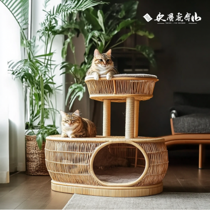Cat house, cat villa, cat house, cat house, cat nest, cat house, cat nest, cat house, cat nest, cat house, cat nest - Image 8