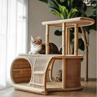 Cat house, cat villa, cat house, cat house, cat nest, cat house, cat nest, cat house, cat nest, cat house, cat nest - Image 7