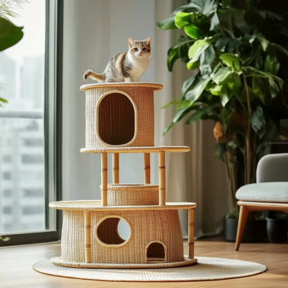 Cat nest, winter warmth, cat house, cat villa, cat house, cat nest, cat house, cat nest, cat house, cat nest, cat house - Image 10