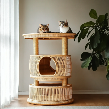 Cat house, cat villa, cat house, cat house, cat nest, cat house, cat nest, cat house, cat nest, cat house, cat nest - Image 6