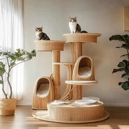 Cat nest, winter warmth, cat house, cat villa, cat house, cat nest, cat house, cat nest, cat house, cat nest, cat house - Image 3