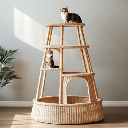 Cat nest, winter warmth, cat house, cat villa, cat house, cat nest, cat house, cat nest, cat house, cat nest, cat house - Image 2