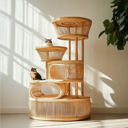 Cat house, cat villa, cat house, cat house, cat nest, cat house, cat nest, cat house, cat nest, cat house, cat nest - Image 2