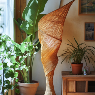 Nordic-style natural leaf coffee shop, hotel and homestay table decoration, photo and photography props