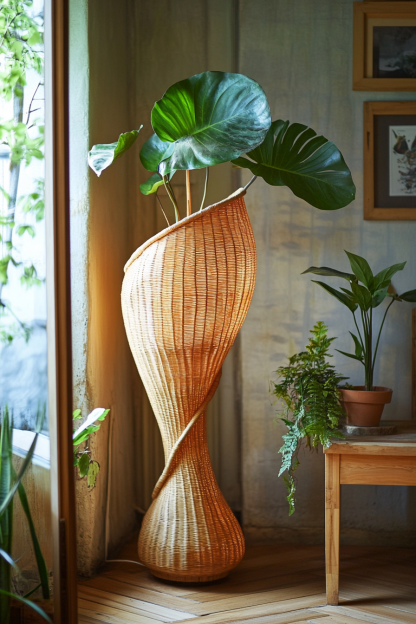 Nordic-style natural leaf coffee shop, hotel and homestay table decoration, photo and photography props - Image 4