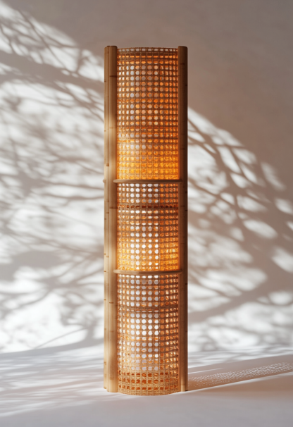 Wabi-sabi style restaurant, rattan weaving floor lamp clothing store, Japanese retro coffee shop, hot pot restaurant, shop catering - Image 8