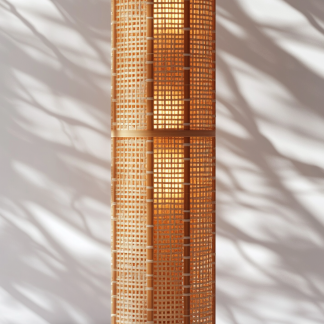 Wabi-sabi style restaurant, rattan weaving floor lamp clothing store, Japanese retro coffee shop, hot pot restaurant, shop catering