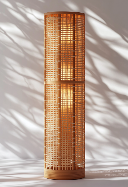 Wabi-sabi style restaurant, rattan weaving floor lamp clothing store, Japanese retro coffee shop, hot pot restaurant, shop catering