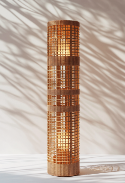 Wabi-sabi style restaurant, rattan weaving floor lamp clothing store, Japanese retro coffee shop, hot pot restaurant, shop catering - Image 8