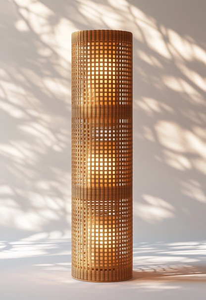Wabi-sabi style restaurant, rattan weaving floor lamp clothing store, Japanese retro coffee shop, hot pot restaurant, shop catering - Image 5
