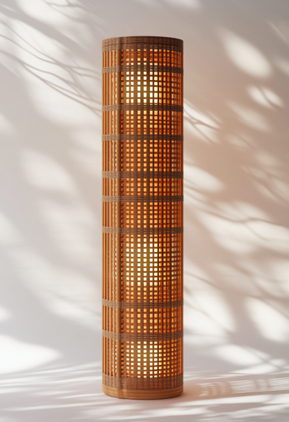 Wabi-sabi style restaurant, rattan weaving floor lamp clothing store, Japanese retro coffee shop, hot pot restaurant, shop catering - Image 3