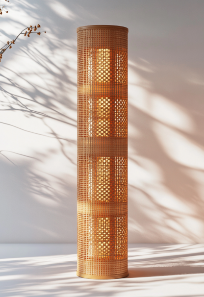 Wabi-sabi style restaurant, rattan weaving floor lamp clothing store, Japanese retro coffee shop, hot pot restaurant, shop catering - Image 5