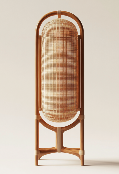Wabi-sabi style floor lamps, living room sofa beside, bedroom bedside lamps, and traditional Chinese-style atmosphere lighting fixtures for homestays and hotels - Image 4