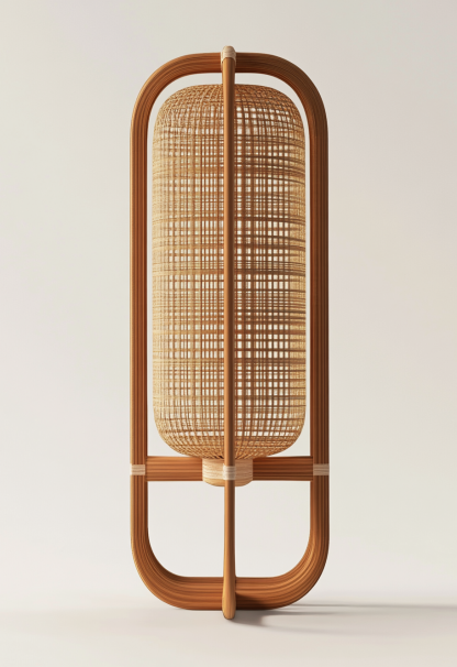 Wabi-sabi style floor lamps, living room sofa beside, bedroom bedside lamps, and traditional Chinese-style atmosphere lighting fixtures for homestays and hotels - Image 4