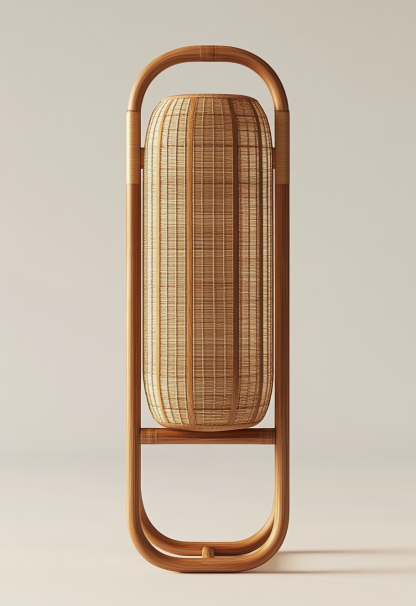 Wabi-sabi style floor lamps, living room sofa beside, bedroom bedside lamps, and traditional Chinese-style atmosphere lighting fixtures for homestays and hotels - Image 2