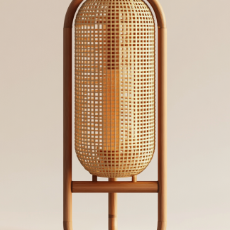 10 wicker wind lanterns, new Chinese-style candlesticks, plug-in floor-standing lanterns, decorative items for model rooms in homestays and hotels