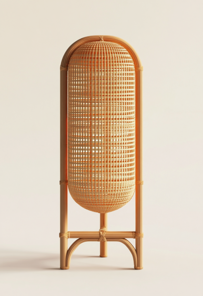 10 Nordic bamboo woven lanterns, barbecue restaurant, handcrafted candlestick ornaments, hot pot restaurant, restaurant, clothing store lantern decorations - Image 6