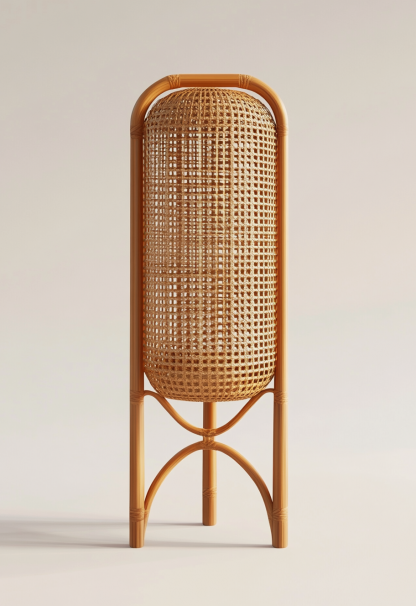 10 Nordic bamboo woven lanterns, barbecue restaurant, handcrafted candlestick ornaments, hot pot restaurant, restaurant, clothing store lantern decorations - Image 4