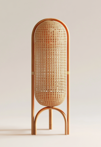 10 Nordic bamboo woven lanterns, barbecue restaurant, handcrafted candlestick ornaments, hot pot restaurant, restaurant, clothing store lantern decorations - Image 3