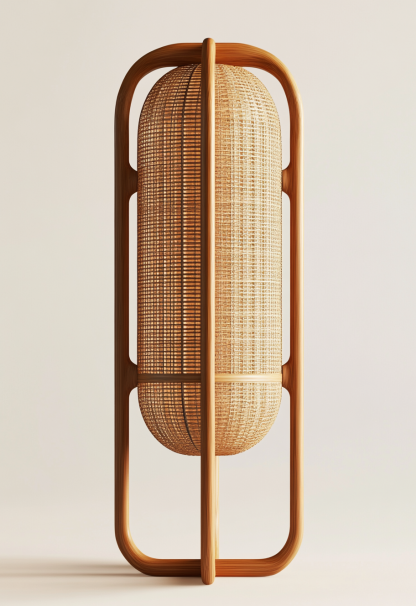 Wabi-sabi style floor lamps, living room sofa beside, bedroom bedside lamps, and traditional Chinese-style atmosphere lighting fixtures for homestays and hotels - Image 8