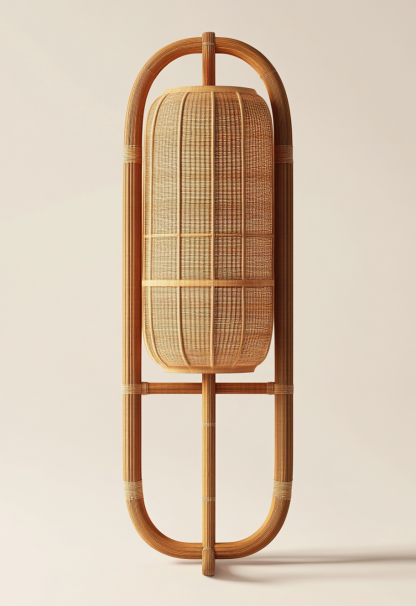 Wabi-sabi style floor lamps, living room sofa beside, bedroom bedside lamps, and traditional Chinese-style atmosphere lighting fixtures for homestays and hotels - Image 7