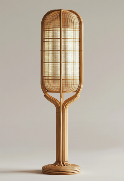 Wabi-sabi style floor lamps, living room sofa beside, bedroom bedside lamps, and traditional Chinese-style atmosphere lighting fixtures for homestays and hotels - Image 2