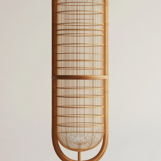 Wabi-sabi style floor lamps, living room sofa beside, bedroom bedside lamps, and traditional Chinese-style atmosphere lighting fixtures for homestays and hotels