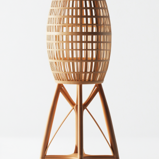 Wabi-sabi style restaurant, rattan weaving floor lamp, tea room lamp, reception shop, bedroom handmade guesthouse, coffee, Japanese fabric