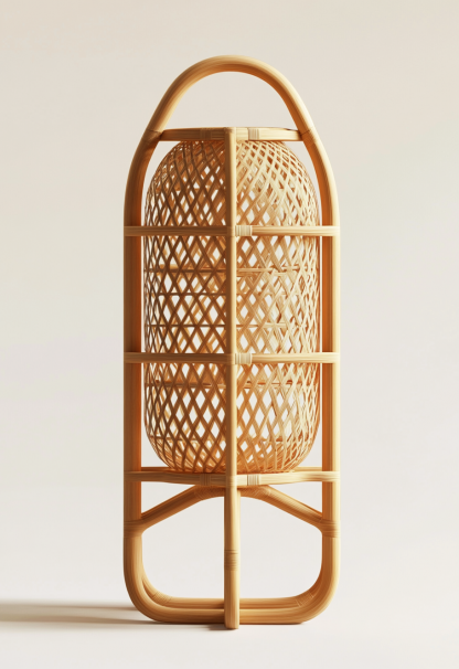 10 Wabi-sabi style restaurant rattan woven chandelier, Japanese retro shop restaurant hot pot restaurant lamp, Zen tea room lamp - Image 8