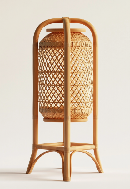 10 Wabi-sabi style restaurant rattan woven chandelier, Japanese retro shop restaurant hot pot restaurant lamp, Zen tea room lamp - Image 7